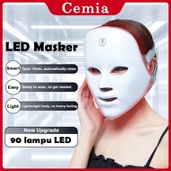 Cemia Led Mask PDT Light 7colors Led Mask Photon Therapy Face Care Tool Use Of Charge 7colors Led Face Mask