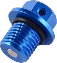 NICECNC Blue M14xP1.5 Engine Oil Drain Plug, Aluminium, Oil Drain Plug, Compatible with Yamaha SRX40