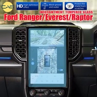 Tempered glass protective film For 2024 2023 2022 12 inch Ford Ranger Wildtrak Next Gen Ford Everest Titanium Ranger Raptor infotainment GPS navigation Ford Ranger accessories