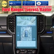 Tempered glass protective film For 2024 2023 2022 12 inch Ford Ranger Wildtrak Next Gen Ford Everest