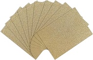 YZH Crafts Glitter Cardstock Paper,No-Shed Shimmer Glitter Paper,12 Sheets, 8 Inch X 12 Inch, A4 Siz