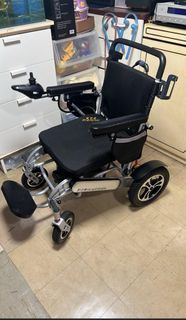 鋁合金20ah鋰電池電動輪椅