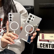 Arrival The Next Day Phone Case Magnetic Mirror Suitable For Samsung Korean S25 ultra plus S24 S23 3