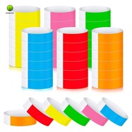 Events, Neon 600Pcs Waterproof Concerts, Adhesive Wristbands for Parties Mla9 Events, Concerts,
