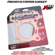 Copper Cylinder Head Gasket Packing for NMAX, AEROX, R15 VVA V3 V4, WR155, VIXION R 155, MT15, XSR, 