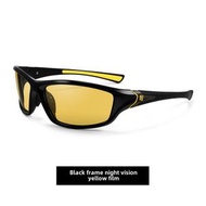 單車風鏡戶外運動偏光太陽眼鏡 夜視護目鏡 男裝型格防風眼鏡- 紅腿灰 均碼