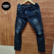 Biker Jeans Balmain Paris Second Original
