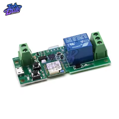 eWelink WiFi Switch Relay Shield Inching/Self-locking Relay Module DC 5V-12V for Alexa Google Home S