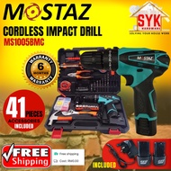SYK (FREE SHIPPING) MOSTAZ MS1005BMC Cordless Impact Drill / Cordless Drill Set / Cordless Driver Dr