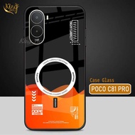 Case Shiny Glasshp For poco C81/C81 PRO/C85X - Casing hp poco C81/C81 PRO/C85X - K82