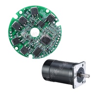 57 Motor Brushless DC Drive Controller Drive Board 12V~30V 4A100W Square Wave with/without Hall PWM
