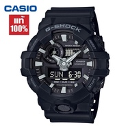 นาฬิกา Casio G-SHOCK watch ของแท้100% นาฬิกากีฬาชาย นาฬิกาผู้หญิง รุ่นGA-700-1B จัดส่งพร้อมกล่องคู่มือใบประกันศูนย์CMG 1ปี💯%กันน้ำ