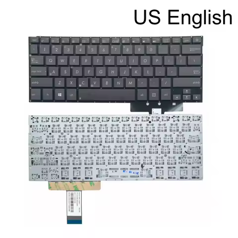 New US RU Russian Laptop keyboard for ASUS ZenBook 13 UX31 UX32 UX31E UX31A UX32E UX32E RU-EN Replac