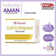 [Farmasi Aman] Vitamode CoQ10 Ubiquinol 100mg Softgel 30s [MAL14125058NC] | Coenzyme Q10 Energy Hear