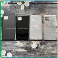 Sharp Aquos Sense 4/ Sense 5G/ Sense 4 Lite/ Sense4 Basic/ Sense 6 (SH-52B) case, black plastic and 