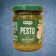 COOP << Alla Genovese Jar 190g >> PESTO BALM LEAF Sauce [ITALIA] Basil Pesto Sauce