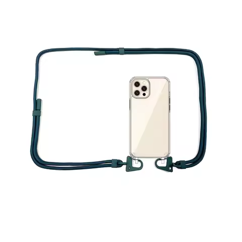 Necklace Lanyard Strap Chain XOUXOU Phone Case For iPhone 15 Pro 13 14 12 16 Pro Max Mini 7 8 Plus T