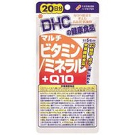 DHC複合維生素/礦物質+Q10 20天用量，100片