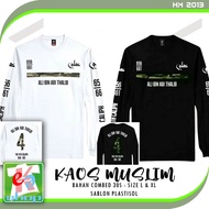 Hajaru Muslim Long Sleeve Ali Bin Abi Talib Army T-shirt