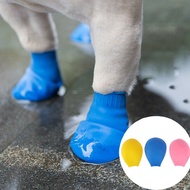 Dog Rain Boots Rubber Waterproof Shoe Cover Corgi Golden Retriever Out Dirt-Resistant Shoes Summer Rainy Day Pet Rain Boots Supplies