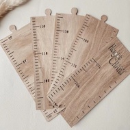 Growth Chart for Wall Wooden Height Chart for Kids Unicorn Castle Height Measurement for Wall Kids H