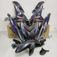 VELOZI Full Cover Set Vietnam Crystal Grey For Y15ZR V1/V2