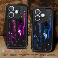 Case hp For OPPO A5 PRO 4G 5G 2025 18 RG SoftCase Glossy Silicone Glass Phone Case