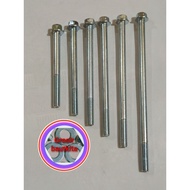 MESIN BOLT8, M6*60 M6*70 M6*80 M6*90 M6*100 M6*120, ENGINE BLOCK BOLT, CVT BOLT LENGTH 6CM, 7CM, 8CM