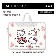 Hewlett-Packard Laptop Bag Cute Illustration Style Hello kitty Apple MacBook14 Hp Huawei Matebookd53