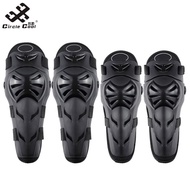 Circle Cool 4Pcs Motorcycle Knee Pads Elbow Pads Kit Adjustable Quick Release Strap Elbow Knee Shin Guards For Motocross ATV Skating