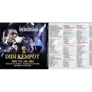 MP3 CASSETTE COLLECTION OF DIDI KEMPOT SONGS