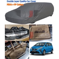 Perodua Alza YAMA Brown Bag Double Layer Car Body Cover Selimut Kereta Sarung Kereta (Peva + PP Cott