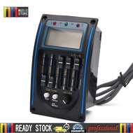 Kedai Muzik LC-5 5-band equalizer preamplifier LCD tuner piezoelectric pickup equalizer system