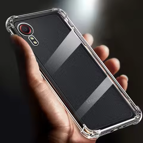 Suitable For Samsung Galaxy Xcover 5 6 pro case Thickened Airbag Shockproof Soft Phone Case Transpar