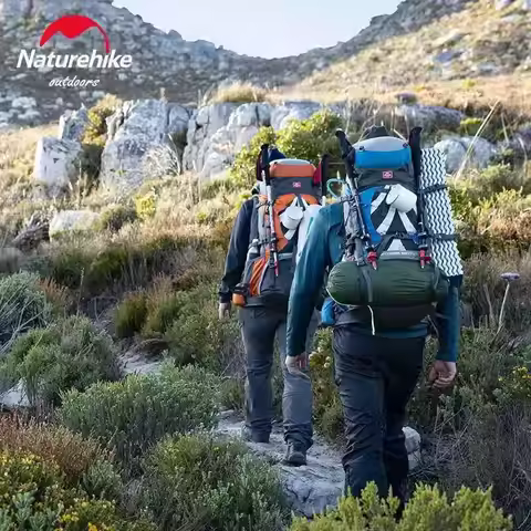 Naturehike 70L Mountaineering Backpack Outdoor Hiking Backpack Leisure Sports Tourism Backpack