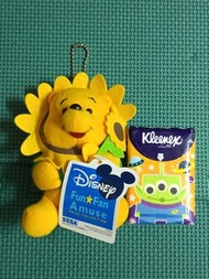 Sega Disney Winnie The Pooh 小熊維尼 向日葵 掛飾 毛公仔