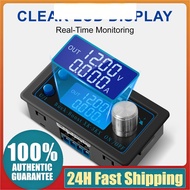 Domary DC to Voltage Regulator with LCD Display 6.0-36V Input 0.6-36V Output 5A 80W Automatic Coolin