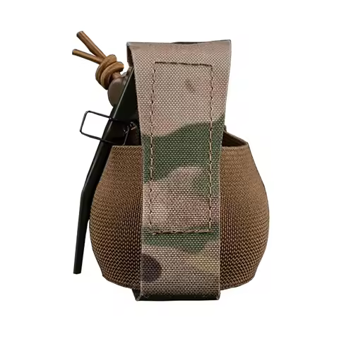 Tactical Grenade Pouch MOLLE System Multi-purpose Hunting Airsoft CS Wargames M67 RGD-5 Model Ammo S