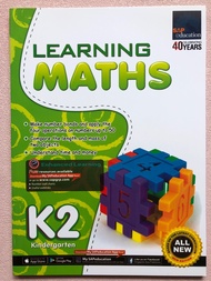 Learning Mathematics Singapore Math Kindergarten SAP workbook 3 Books Set