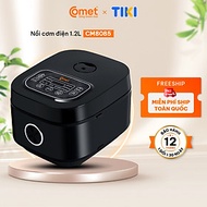 Nồi Cơm Điện Tử Comet CM8085 – Hàng chính hãng - Dung Tích 1.2L, Gia Nhiệt Nhanh, Chống Dính, Đa Chứ