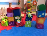 Hape 自由組合積木火車
