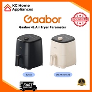 Gaabor 4L Air Fryer | 1.4kW | Knob Control | Non Stick | Black/Cream White | AF40M-BK03A/AF40M-WH01A