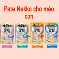 Combo of 12 Nekko Kitten Tuna Chicken Pate 70g | Premium Cat Pate | Suitable for Cats of All Ages