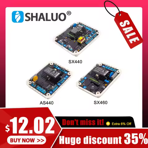 New SX460 SX440 AS440 AVR Generator Automatic Voltage Regulator Stabilizer Excitation Control Module