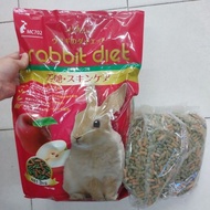 Rabbit Diet Apple 1kg 3kg Healthy Shiny Fur Bunny Food Makanan Pellet Timothy Alfafa Arnab Epal