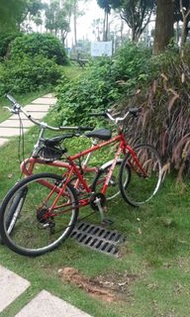 Montague x 萬寶路 folding bike, 26" wheels, steel frame, Marlboro