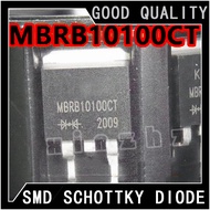 10PCS MBRB10100CT SMD Schottky Diode Package TO-263 New Original Chip