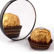 R3w Guarantee-020 Makeup Mirror 10x Close Up Magnifying Glass Makeup Mirror - Black