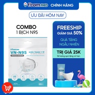 Pack of 5 EcomMed N95 Masks