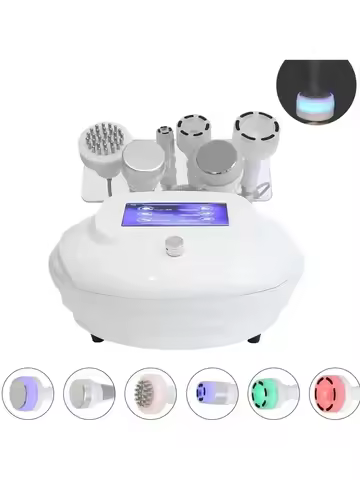 Ultrasonic Cavitation 5D Machine 6-in-1 120Khz Hot Weight Loss Body Slimming Anti-cellulite Massage 